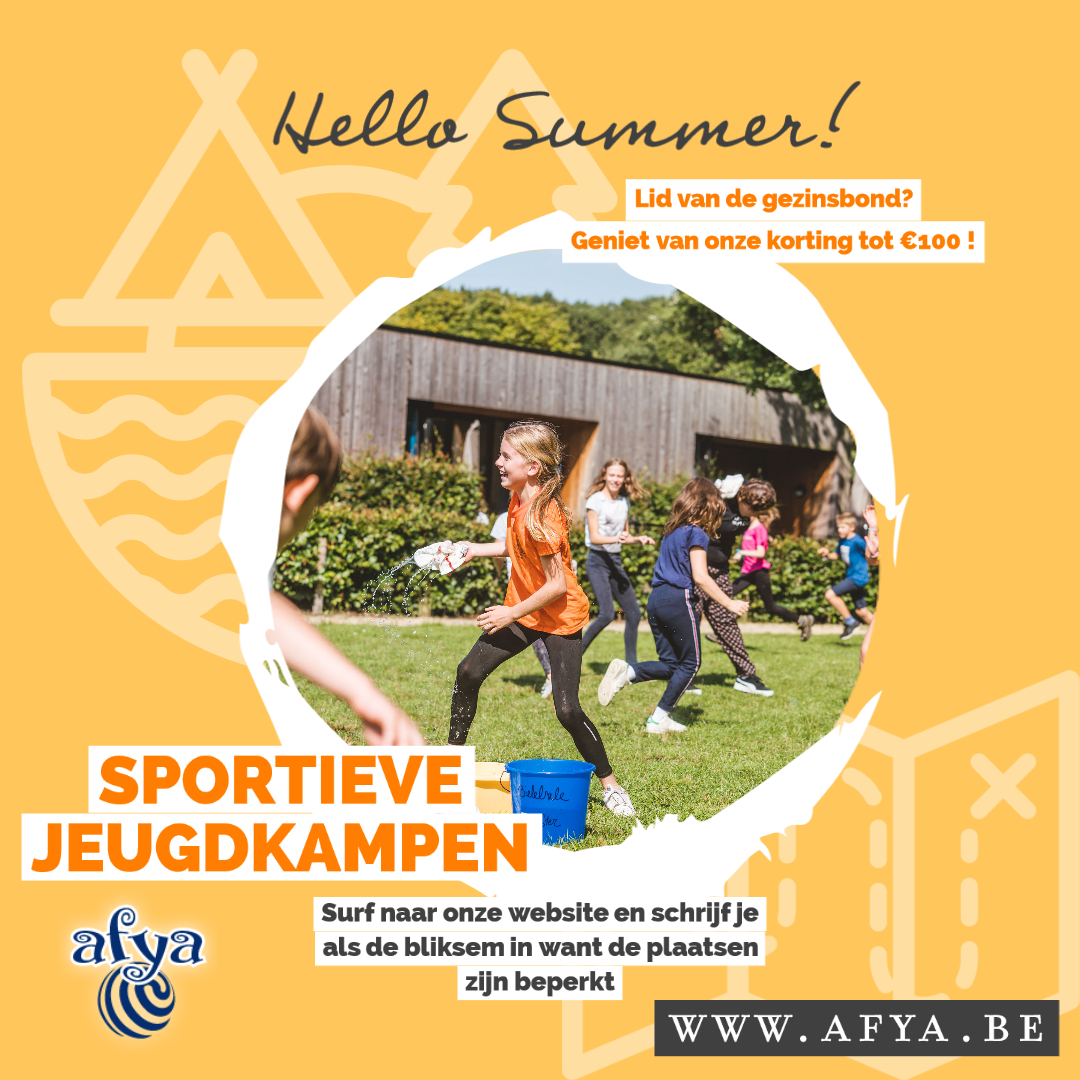 zomerkampen gezinsbond